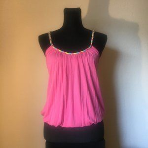 Braided racerback tank